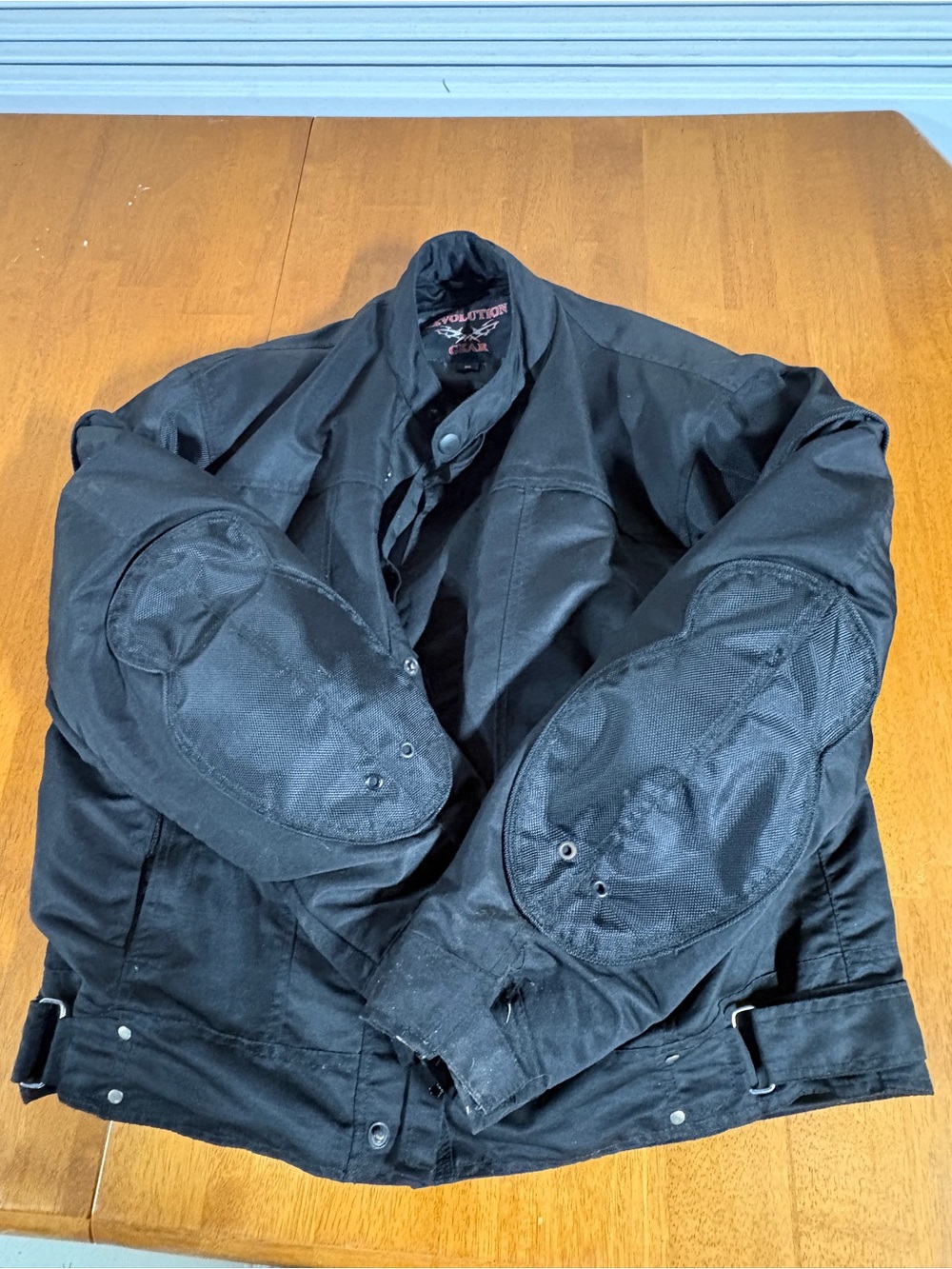 Revolution Men’s Black Performance Motorcycle Jacket